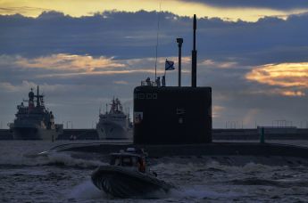Подводная лодка "Петропавловск-Камчатский" Балтийского флота ВМФ России