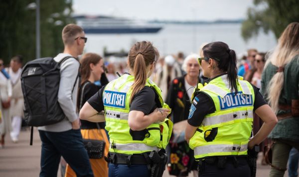 Сотрудники полиции Эстонии