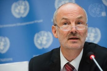 Постоянный представитель Эстонии при ООН Свен Юргенсон