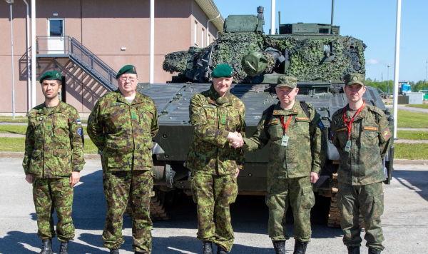 Российские инспекторы посетили военный городок Тапа и  центральный полигон Сил обороны, чтобы проверить и оценить выполнение Венского документа Организации по безопасности и сотрудничеству в Европе (ОБСЕ), 1 июня 2021