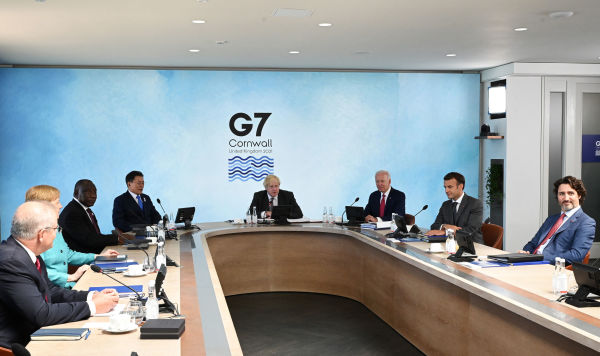 Саммит G7 в Корнуолле, Великобритания, 12 июня 2021