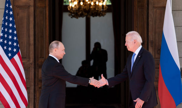 Встреча президента РФ Владимира Путина с президентом США Джо Байденом в Женеве, 16 июня 2021