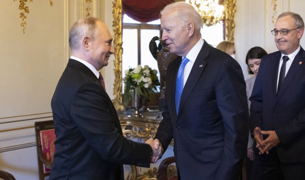 Встреча президента РФ Владимира Путина и президента США Джо Байдена в Женеве, 16 июня 2021