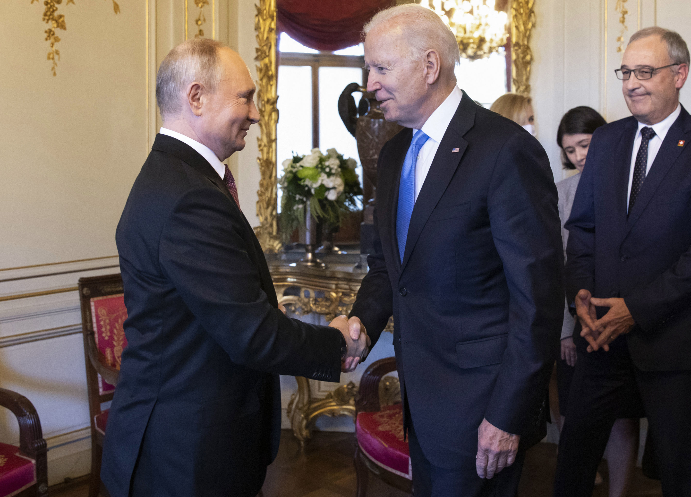 Встреча президента РФ Владимира Путина и президента США Джо Байдена в Женеве, 16 июня 2021