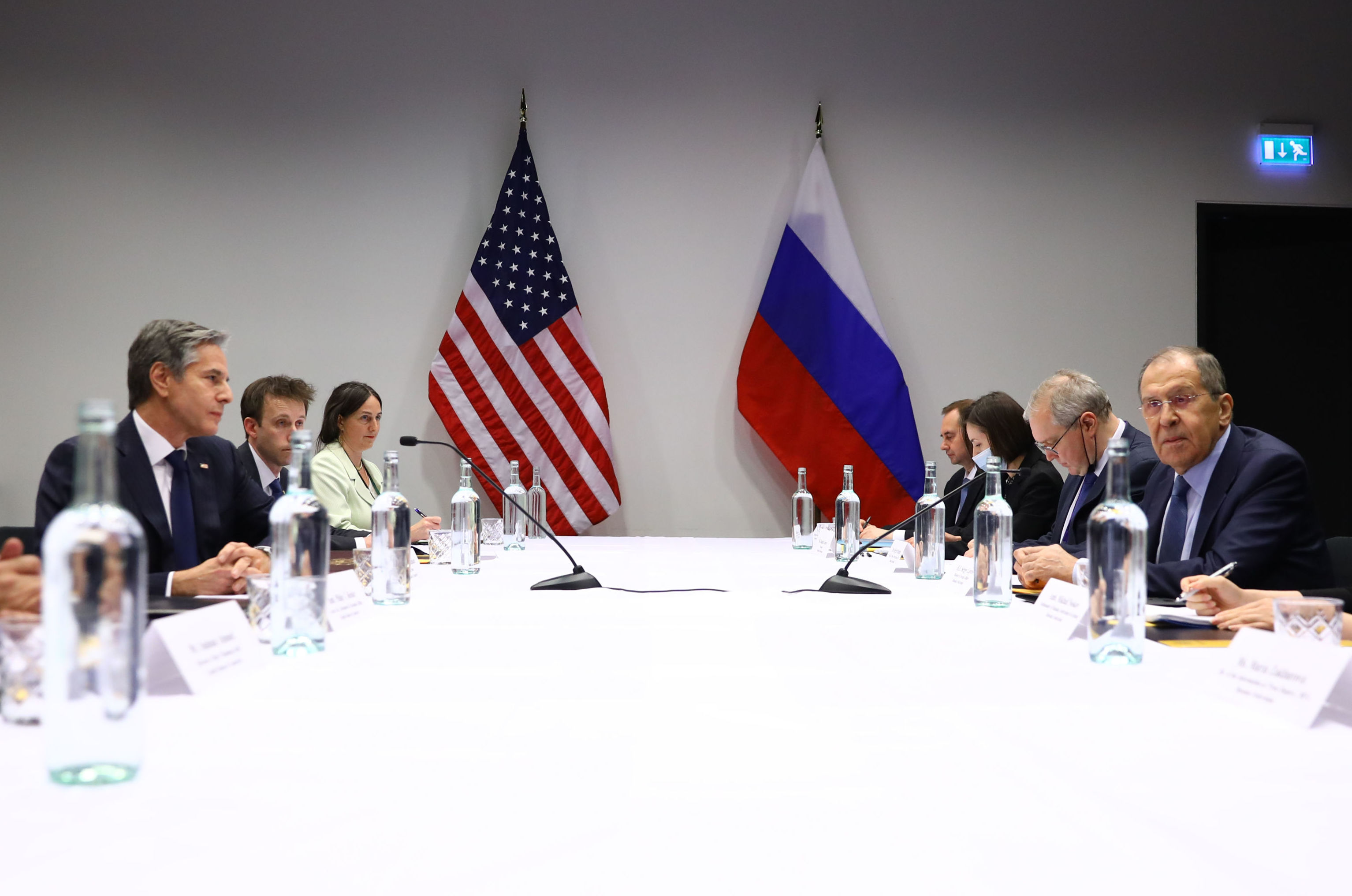 Встреча главы МИД РФ Сергея Лаврова с госсекретарем США Энтони Блинкеном в Рейкьявике, 20 мая 2021