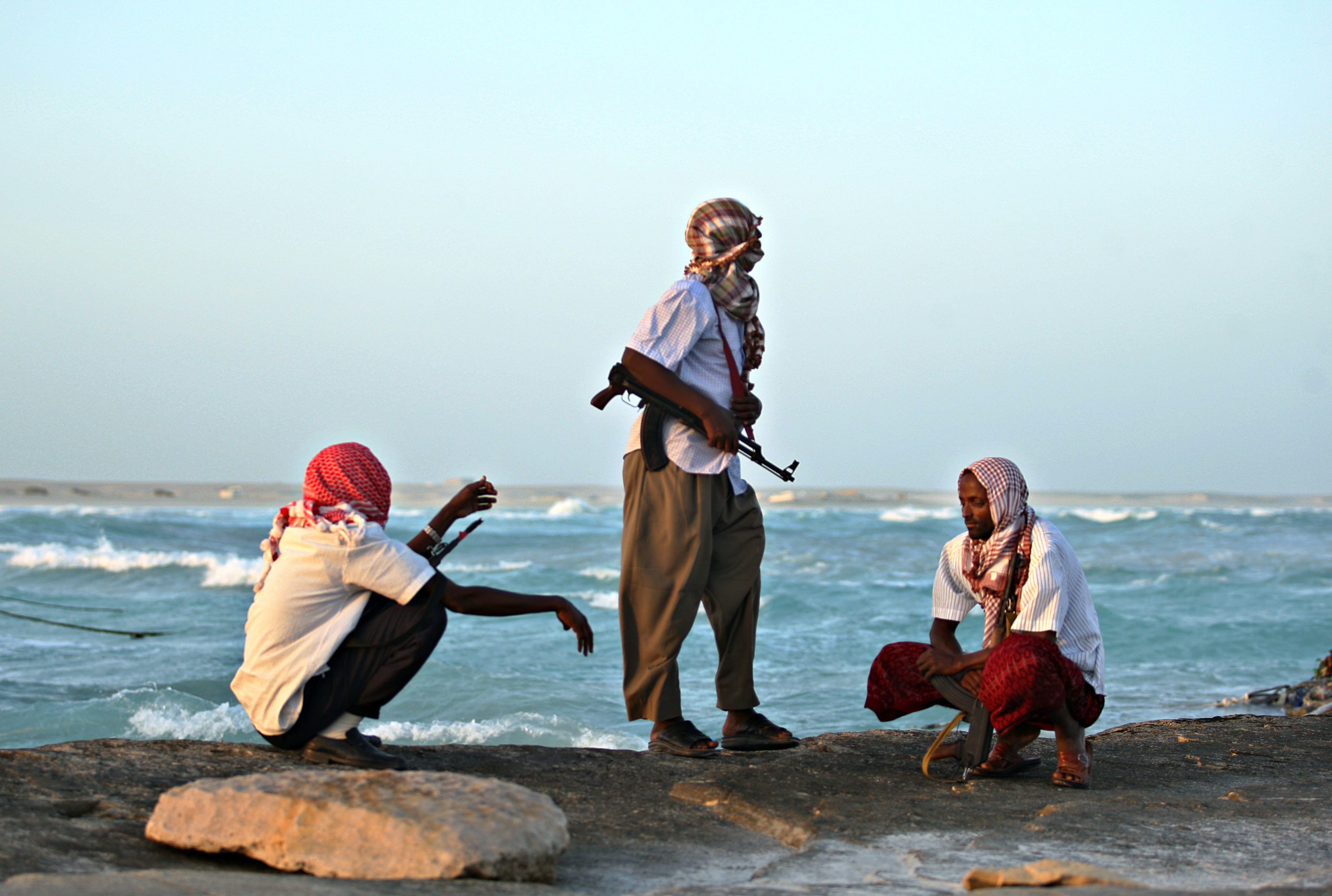 Вооруженные сомалийские пираты