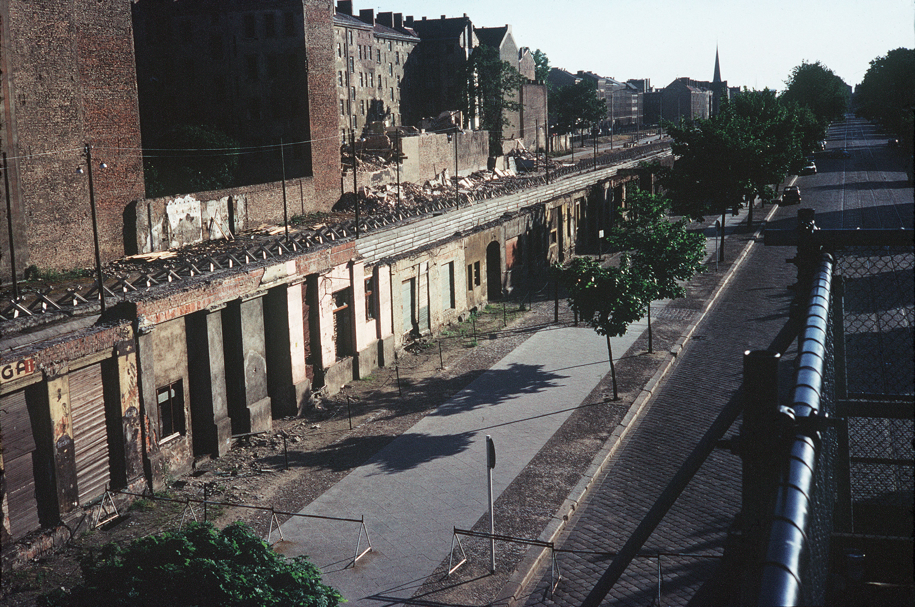 Берлинская стена, 1968 год