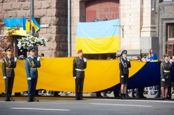 Праздничный Парад войск по случаю 30-й годовщины независимости Украины в Киеве, 24 августа 2021