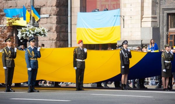 Праздничный Парад войск по случаю 30-й годовщины независимости Украины в Киеве, 24 августа 2021