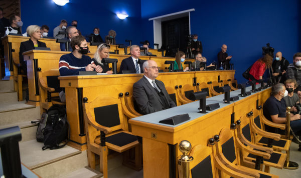 Заседание Рийгикогу по выборам президента Эстонии, 30 августа 2021