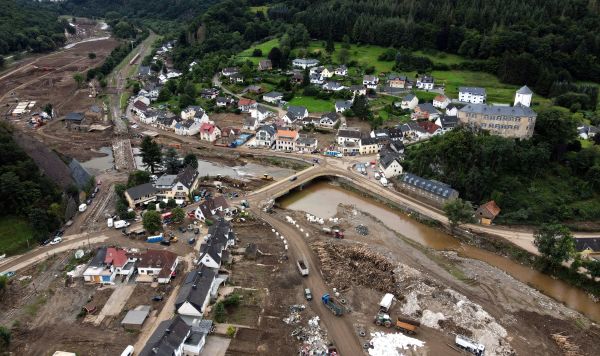 Последствия наводнения в Германии, 19 августа 2021