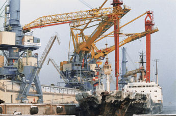 Новоталлинский морской порт (ныне Мууга), 1987 год