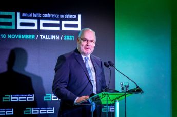Президент Эстонии Алар Карис на ежегодной Балтийской конференции по безопасности, 10 ноября 2021
