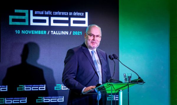 Президент Эстонии Алар Карис на ежегодной Балтийской конференции по безопасности, 10 ноября 2021