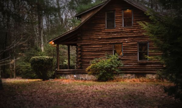 Деревянный дом 