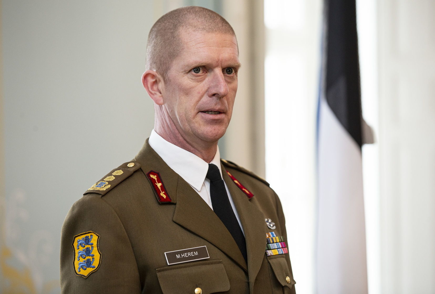 Командующий Силами обороны Эстонии Мартин Херем