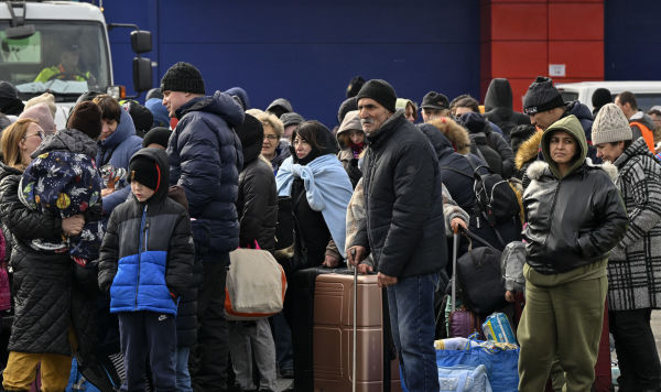 Беженцы с Украины на территории Польши