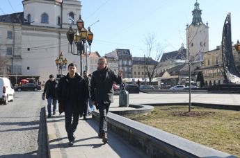 Мэр Таллина Михаил Кылварт с визитом во Львое, 17 марта 2022