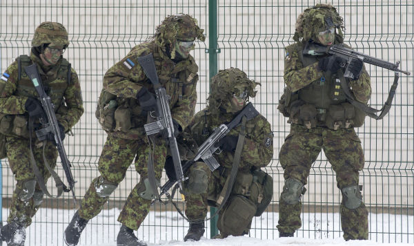 Военнослужащие эстонской армии