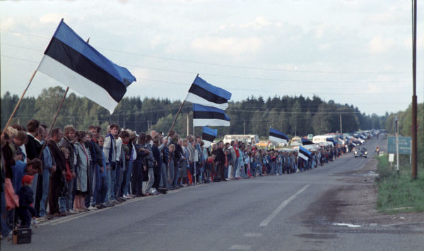 Акция "Балтийский путь" 23 августа 1989 г. 