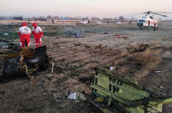 Украинский пассажирский самолет потерпел крушение в Иране