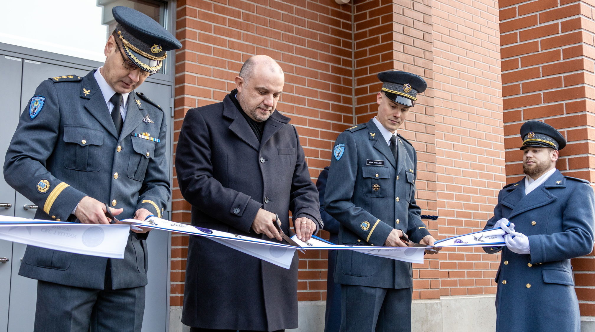 Министр обороны Юри Луйк на открытии Центра управления воздушными операциями в Таллине, 10 января 2020 года