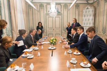 Встреча Юри Ратаса  с премьер-министром Швеции Стефаном Лёвеном, 17 января 2020 года
