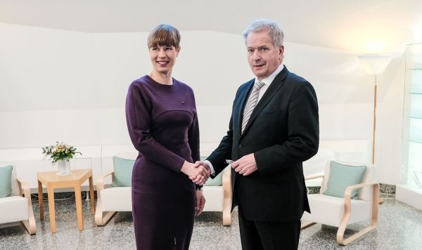 Встреча президента Эстонии Керсти Кальюлайд с президентом Финляндии Саули Нийнистё, 6 февраля 2020 года
