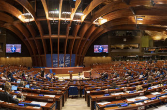 Зимняя сессия Парламентской ассамблеи Совета Европы (ПАСЕ) в Страсбурге, 29 января 2020 года
