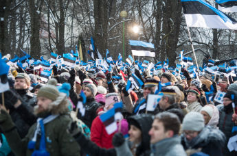 Мероприятия посвященные дню независимости Эстонии, 24 февраля 2020