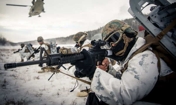 Подготовка к военным учениям «Arctic Edge – 2020»,Аляска, 19 февраля 2020