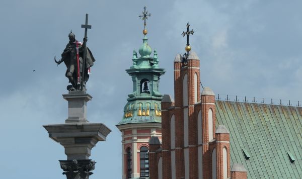 Колонна короля Сигизмунда на Замковой площади в Варшаве
