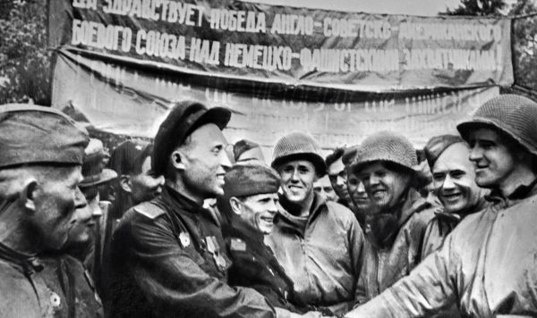 Встреча на Эльбе, 25 апреля 1945 год