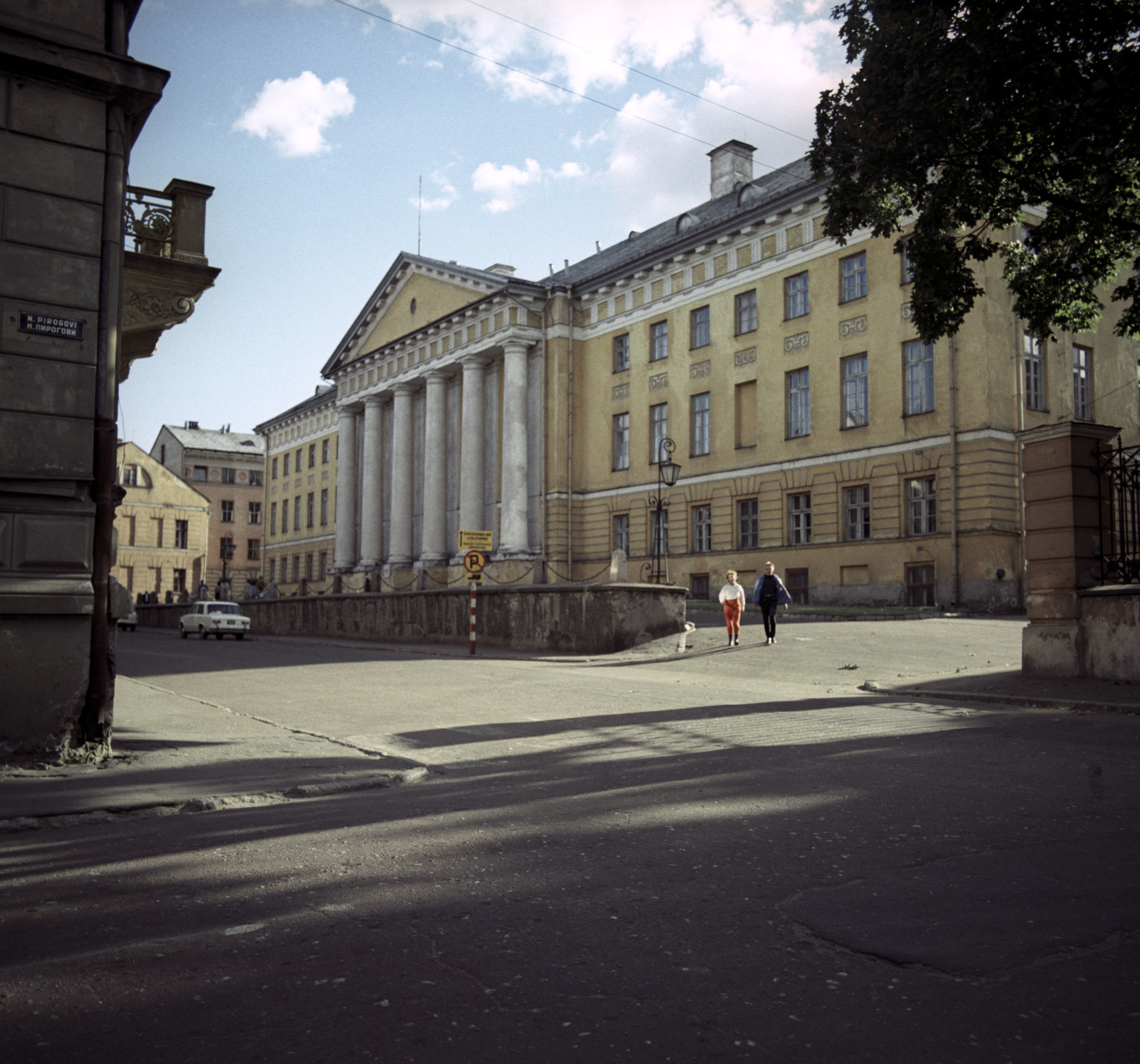 Главный корпус Тартуского университета, 1972 год