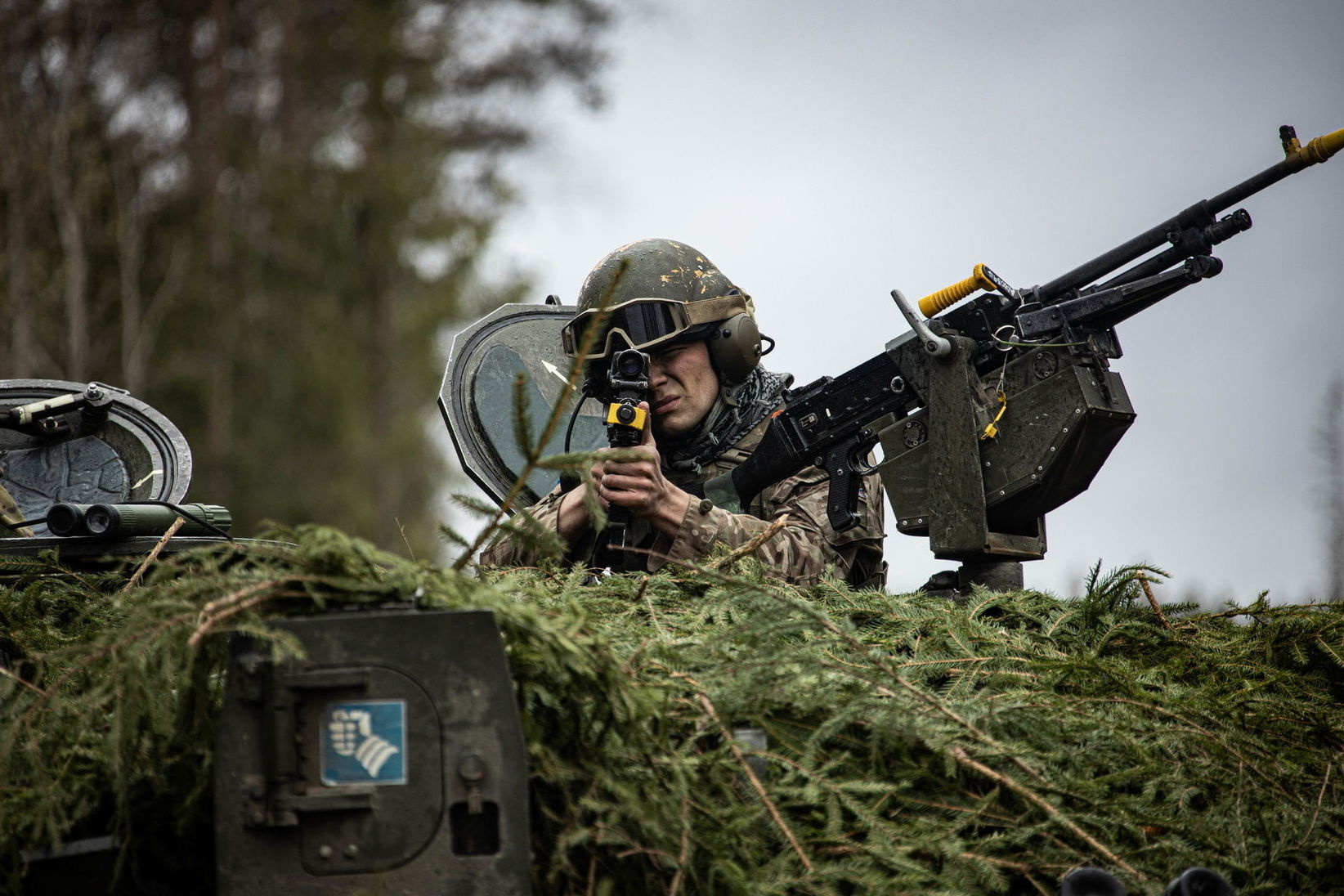 Военные учения "Весенний шторм 2020" в Эстонии