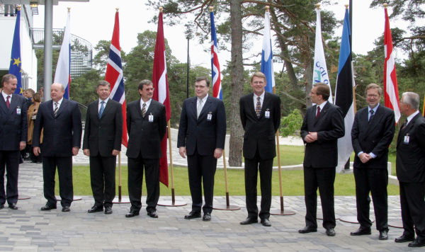Участники V встречи глав правительств стран-участниц Совета государств Балтийского моря, 2004 год