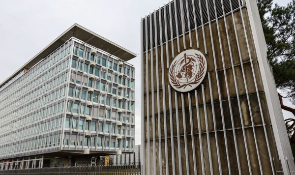 Здание штаб-квартиры Всемирной организации здравоохранения в Женеве