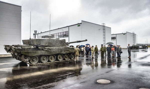 Открытие зоны комплектации (RSOM) и дороги для тяжелой техники стран НАТО в Тапа, 30 июня 2020