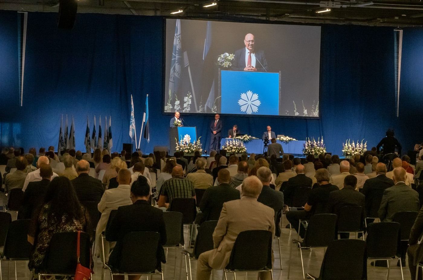 Съезд Эстонской консервативной народной партии (EKRE) в Таллине, 4 июля 2020