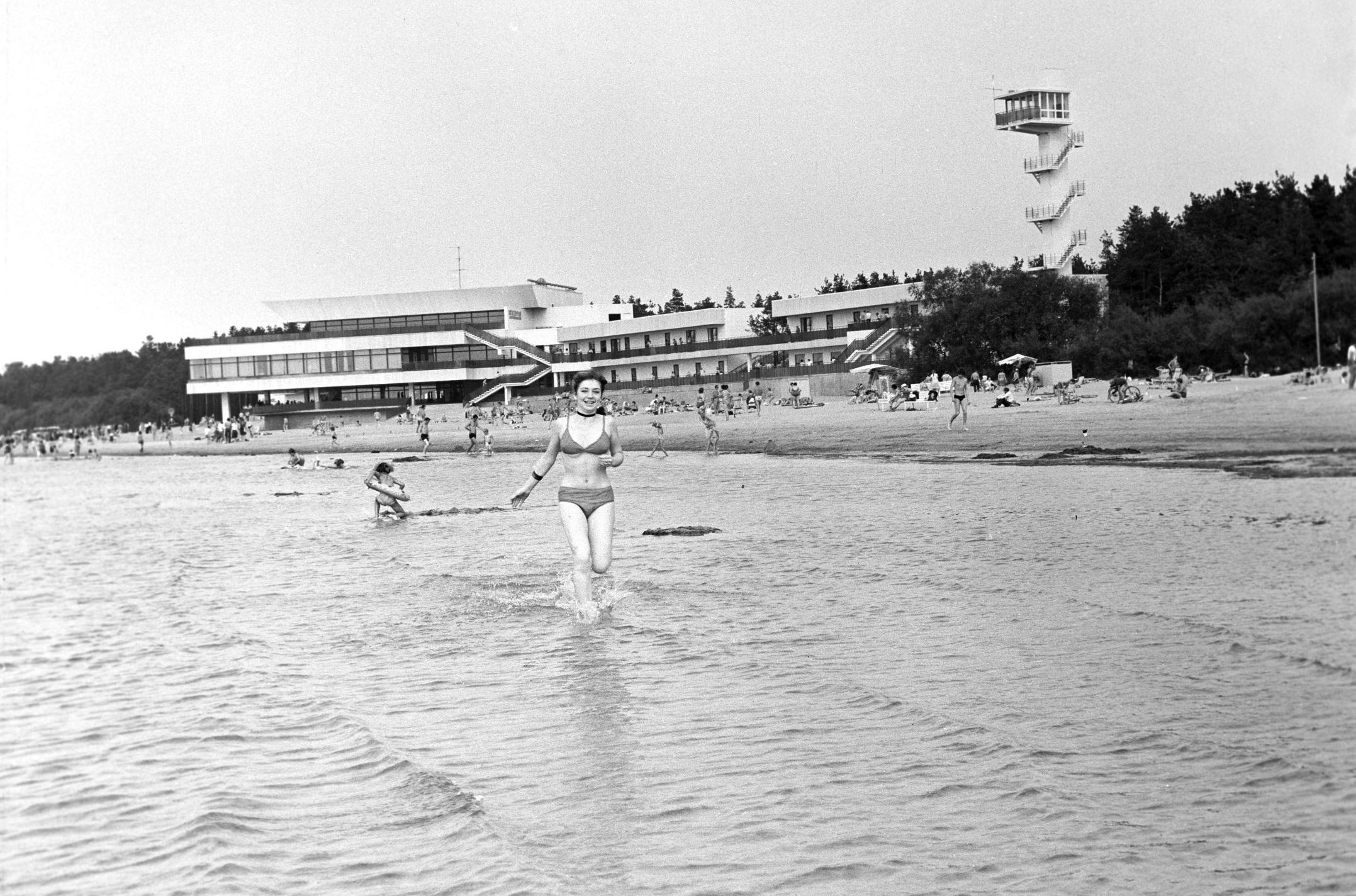 Пляжный комплекс в Пирита – один из объектов, построенный для гостей "Олимпиады-80"