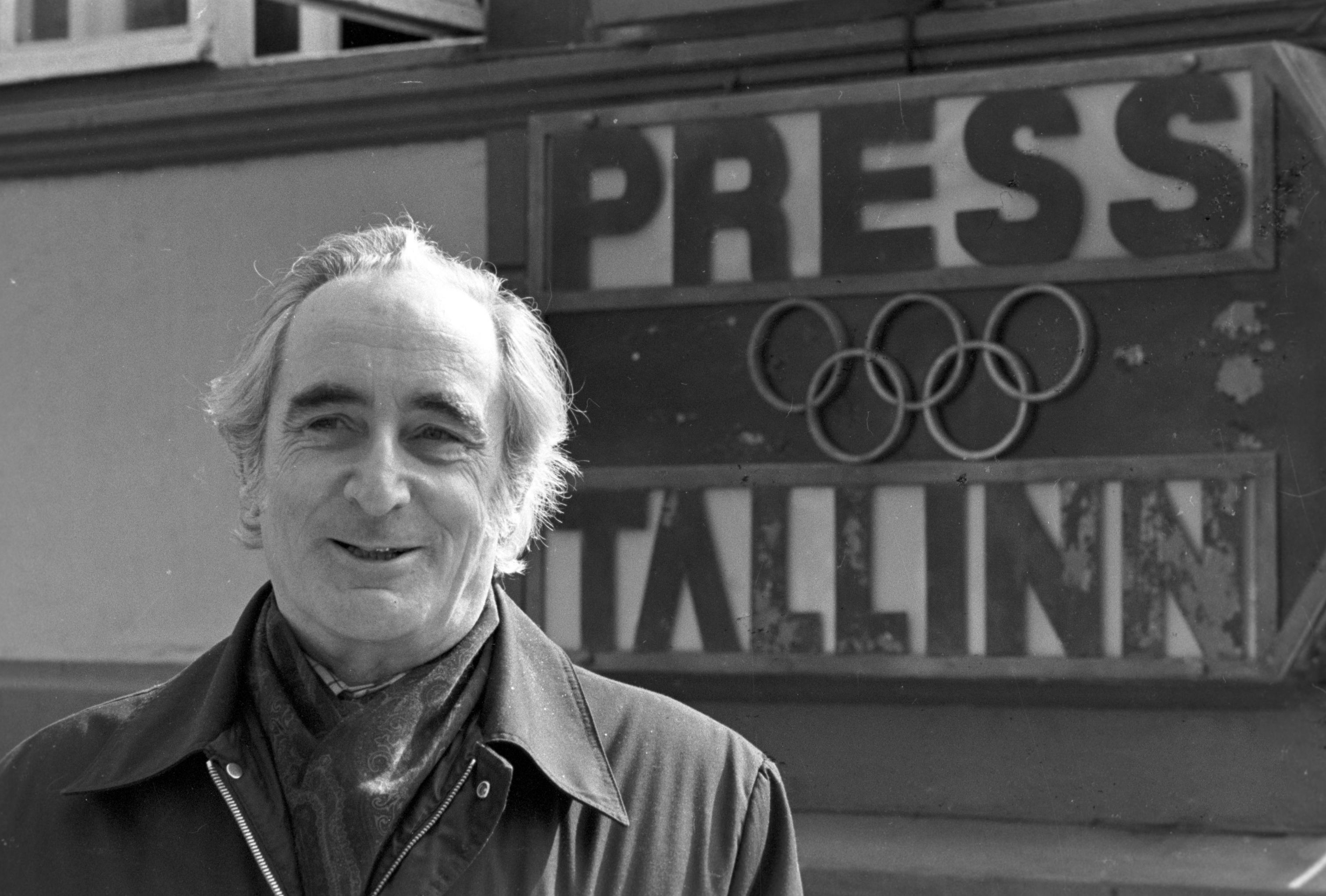 Руководитель центра информации и прессы Олимпийской регаты 1980 года в городе Таллине Адо Слуцк