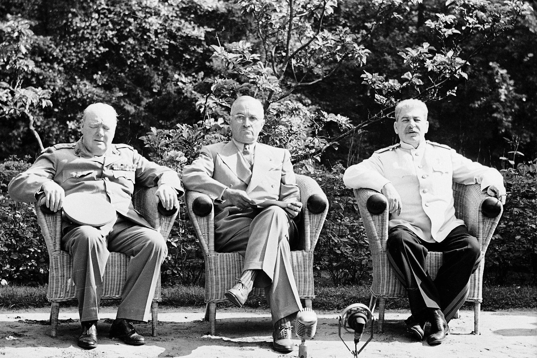 Участники Потсдамской конференции глав правительств главных держав-победительниц во II Мировой войне 