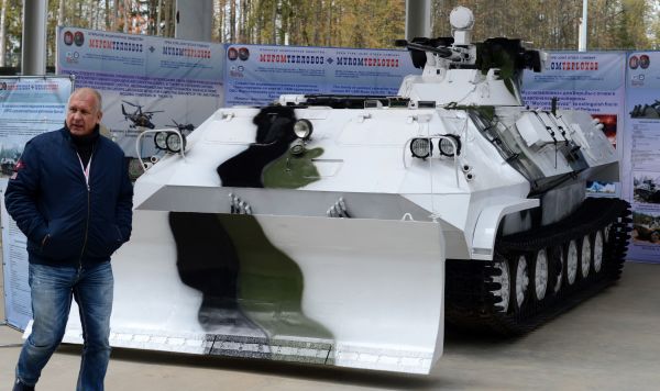 Боевая машина огневой поддержки и сопровождения "Торос" для комплектования арктических бригад