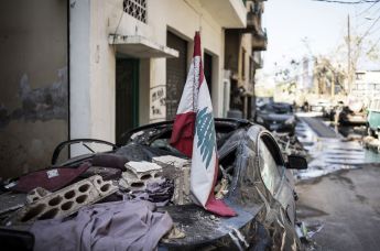 Последствия взрыва в Бейруте 