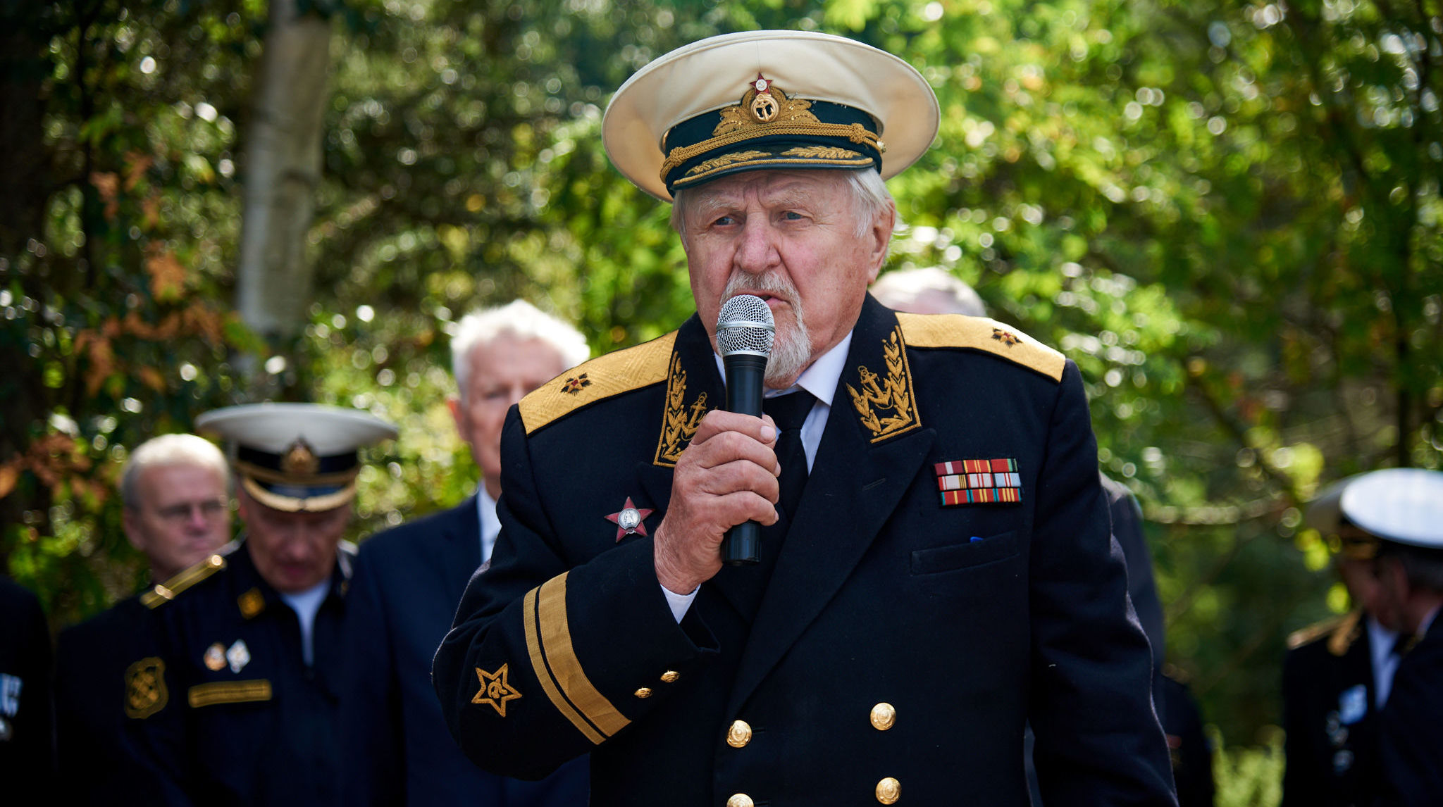 Контр-адмирал в отставке Иван Иванович Меркулов