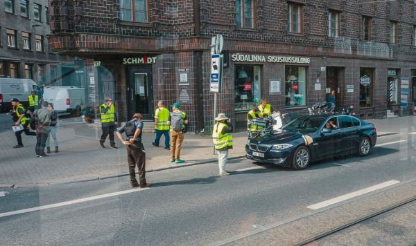 Во время съемок фильма Кристофера Нолана "Довод" на улицах Таллина