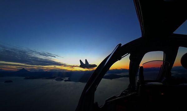 Перехват на рассвете: ночные учения летчиков авиаполка Тихоокеанского флота на Камчатке