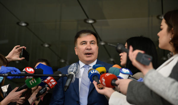 Бывший президент Грузии и экс-губернатор Одесской области Михаил Саакашвили