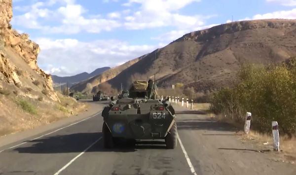 Нагорный Карабах: российские миротворцы вошли в Степанакерт