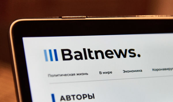 Сайт Baltnews Эстония